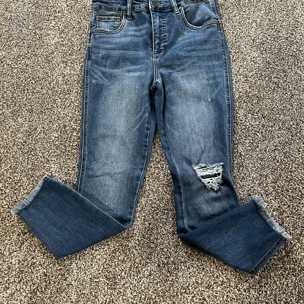 Kut from the Kloth Connie High Rise Fab Ab Crop jeans